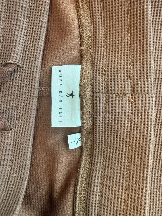 American Tall Wide-Leg Drawstring Pants - Picture 3 of 4